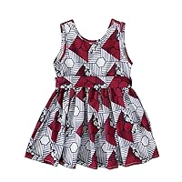 Infant Dresses 3D Toddler Digital Print Dashiki Baby Dress Clothes Girls Dress&Skirt Toddler Clothes