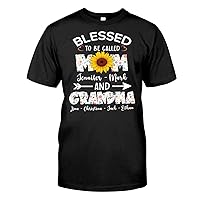 Blessed to Be Called Mom and Grandma Shirt