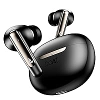 BOAT Newly Launched Airdopes 141 ANC TWS Earbuds with 42 hrs Playback/50 ms Low Latency Beast™Mode/IWP™Tech/Signature Sound/Quad Mics with ENx™/ASAP™ Charge/USB Type-C Port/IPX5 (Gunmetal Black)