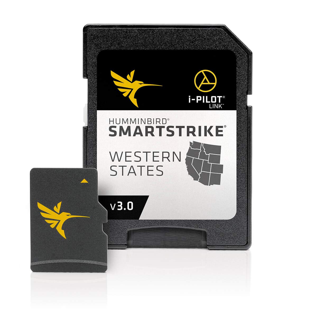 Humminbird 600040-3 SmartStrike Western States V3 Digital GPS Maps Micro Card