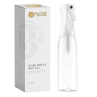 BeautifyBeauties Hair Spray Bottle – Ultra Fine Continuous Water Mister for Hairstyling, Cleaning, Plants, Misting & Skin Care (17 oz/503ml)