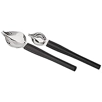 Mercer Culinary Precision Drawing Decorating Spoon Set, Large/Small, Stainless Steel