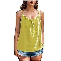 Online Returned Items for Sale Summer Camisole for Women Sexy Casual Tank Tops Loose Spaghetti Strap Going Out Camis Casual Trendy Cute Tanks Sale Clearance