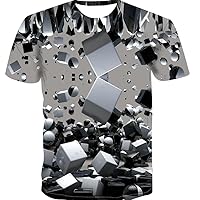 3D Printed Men's T-Shirt Casual Short Sleeve Personalized Streetwear O-Neck Plus Size Breathable T-Shirt