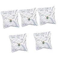 BESTOYARD 5pcs Dragon Embroidery Cloth Bag Coin Pouch Canvas Change Purse Muslin Bags Brocade Jewelry Bags Menstrual Pad Pouch Drawstrings Gift Bags Burlap Bags Button Cotton Beam Port Child