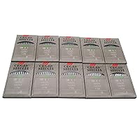 Organ Needle -#Organ-DBX1 100PCS Japan Organ Sewing Machine Needles Compatible with/Replacement for JUKI Brand DDL-555,DDL-5530, DDL-5550 DDL-8700 DDL-8700-7 (Organ-DBX1 18/110)
