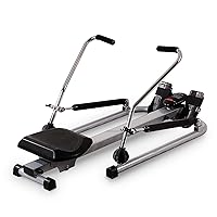 Rowing Machine Rowing Machine Home Silent Hydraulic Rowing Machine Fitness Equipment Multi-Function Scull Rowing Exercise Waist and Back