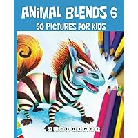 Animal Blends 6 Coloring Book for kids and parents: Unleash Creativity and Adventure with the Enchanting World of 