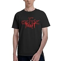 Celtic Frost Logo Band T Shirt Mens Fashion Short Sleeve T-Shirts Summer Casual Tee