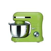 FRIGIDAIRE ESTM020-BUTTERFLY Retro Electric Stand Mixer, 4.75 Quart / 4.5L, 8 Speeds with Whisk, Dough Hook, Flat Beater Attachments, Splash Guard (Butterfly)