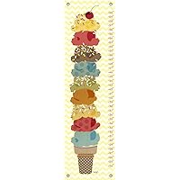 Oopsy Daisy Growth Chart, Sweet Treats Ice Cream Stack, 12