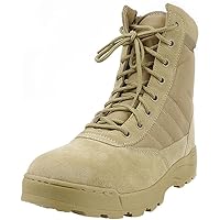 Military Boots Jungle 511 Tactical Shoes for Men Women Combat Duty Work with Side Zipper