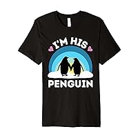 I'm His Penguin - Cute Couples Premium T-Shirt