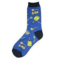 Foot Traffic Novelty Sports Socks, Funny Cute Sports-Themed Socks for Women, Sizes 4–10
