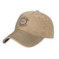 Save The Manual Cowboy Hat Adult Baseball Cap Adjustable Fashion Trucker Hats Sunhat Deep Heather