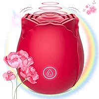 2023 Upgrade Sex Stimulator for Women Quiet 10 Modes Suction Washable Birthday Christmas Gift for Women US in Stock Gift Red Washable Birthday W06