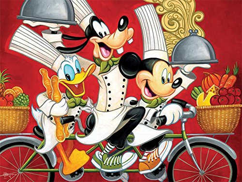 Ceaco - Disney - Together Time Collection - Donald Duck, Goofy, and Mickey Mouse - 400 Piece Jigsaw Puzzle