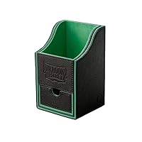 Arcane Tinman Dragon Shield: Nest Plus Deck Box - Black & Green, Large AT-40202