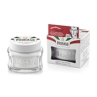 Proraso Pre-Shave Conditioning Cream for Men, Sensitive Skin Formula with Oatmeal and Green Tea, 3.6 Ounce (Pack of 1)