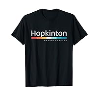Hopkinton MA Massachusetts Retro Design T-Shirt