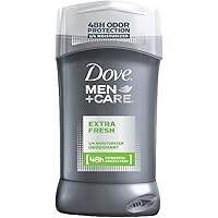 Dove Men+Care Deodorant Stick, Extra Fresh, 3 Ounce (Pack of 3)