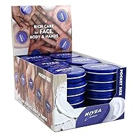 NIVEA Scented Creme - 1oz Travel Size Tins (Pack of 36) - Hydrating Whole Body Moisturizer for Dry Skin