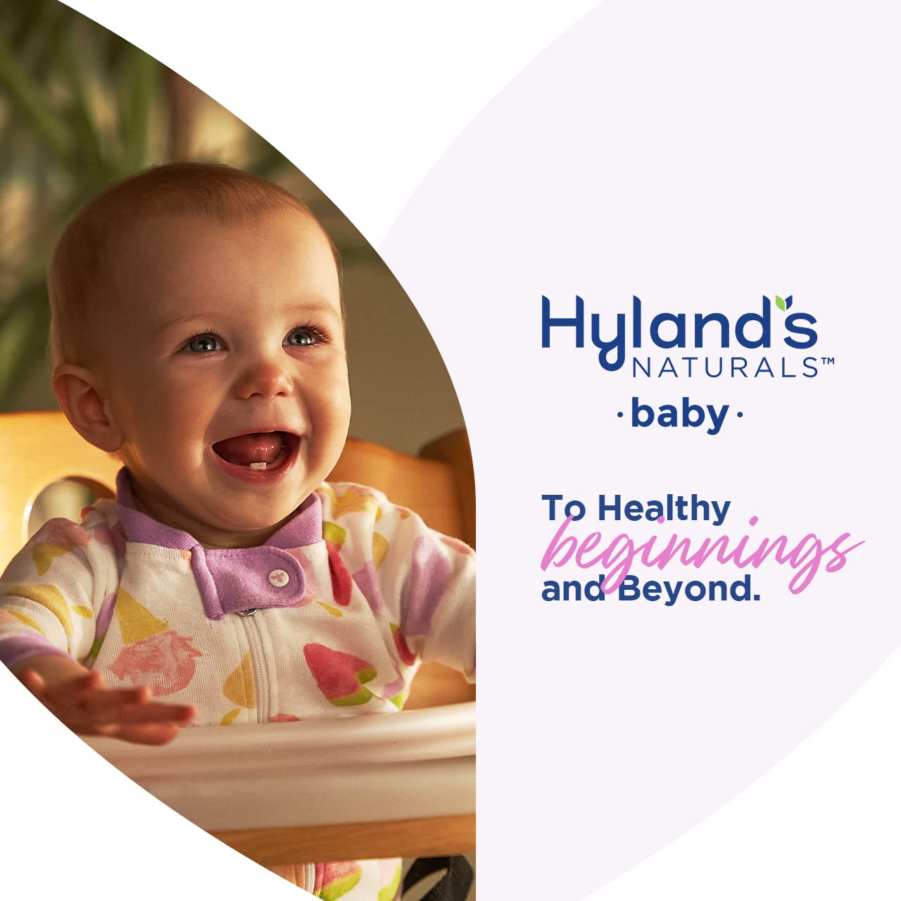 Hyland’s Naturals Baby Nighttime Soothing Tablets with Chamomilla, Natural Relief of Oral Discomfort, Irritability, and Swelling, 125 Count