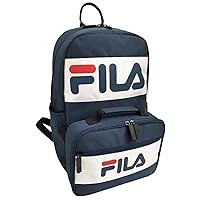 Fila 2-Piece Walcott Backpack with Lunchbox Bag Set (Navy)