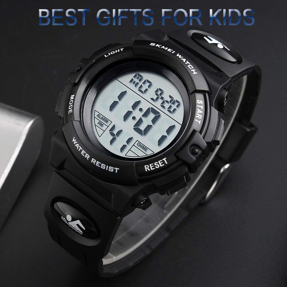 SYOKZEY Kids Watches for Boys Teens Girls LED Waterproof Digital Watch Birthday Gift