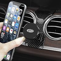 Strong Magnetic Car Phone Holder fit for Mercedes Benz E Class 2016-2022 E300 E200 E260 E220d,Benz CLS Class 2018-2022 CLS350 CLS450 Phone Mount Adjustable Rotatable Mobile Navigation