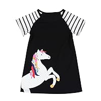 Dress for Girl Autumn Kid Print Embroidery Toddler Princess Party Dress
