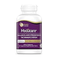 Moducare Daily Immune Support, Plant Sterol Dietary Supplement, Grape Flavored, 120 chewable Tablets (Packaging May Vary)