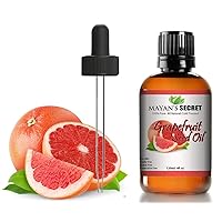 100% Pure Grapefruit Seed Oil, Premium Quality/Undiluted/Refined Cold Pressed Carrier Oil /4 fl oz Glass bottle