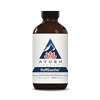 Kuffsoothe, All-Natural Ayurvedic Throat and Bronchial Wellness Syrup for Adults and Children, Throat and Respiratory Supplement, 8 Fluid Ounces