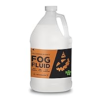 Froggy's Fog Halloween and Party Fog Fluid, High Output Long-Lasting Fog Juice for 400-1500 Watt Water-Based Fog Machines, Great for Pro and Home Haunters, Theatrical Effects, DJs, and More, 1 Gallon