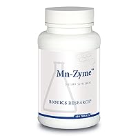 Biotics Research Mn Zyme, Manganese, Antioxidant, Metabolism Support, Bone and Cartilage Development. 100 tabs