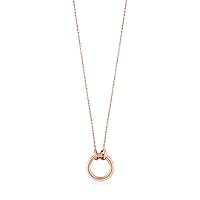 TOUS Necklace for Women with a Ring, Length 1,6 cm Hold Collection