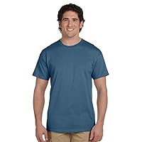 Hanes ComfortBlend EcoSmart Men`s Crewneck T-Shirt Denim Blue