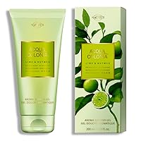 Acqua Colonia Aroma Shower Gel, Lime And Nutmeg, 6.8 Ounce