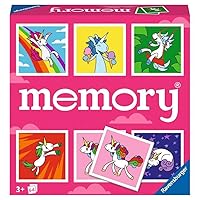 Ravensburger - 20999 - Memory® Unicorns - The Classic Game for Unicorn Fans, Memory Game for 2-8 Players from 3 Years