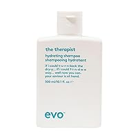 EVO The Therapist Hydrating Shampoo - Hydrates, Strengthen and Softens Whilst Improving Shine - Protects Colour Treated Hair, Helps to Detangle
