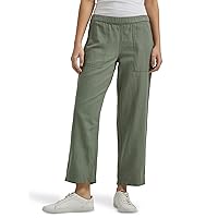 Lee Women's Ultra Lux Mid-Rise Pull-on Crop Capri Pant