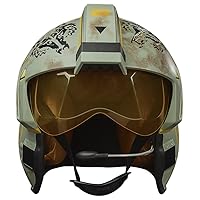 STAR WARS The Black Series Trapper Wolf Electronic Helmet The Mandalorian Collectible Roleplay Full Scale Lights and Sounds