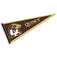 College Flags & Banners Co. Quincy Hawks Pennant