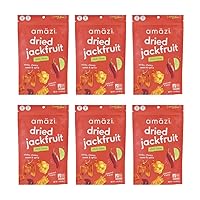 Foods, Dried Jackfruit, Chili Lime, All Natural Snacks, (6 Pack)