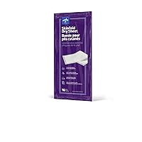 Medline Skinfold Dry Sheet, Skin Moisture Management, Soft, Non-Chafing, Pre-Cut & Ready to Use, 6
