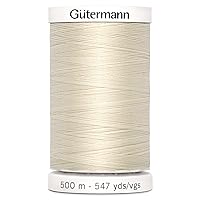 Gutermann Sew-All Thread 547yd, Eggshell