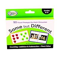 Didax Educational Resources Same But Different Cards, Grades K-2, Multicolor