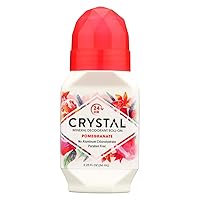 Crystal Essence Mineral Deodorant Roll-On, Pomegranate 2.25 oz
