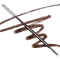 Mirabella Brow Pencil, Ultra-Fine Point Precision Waterproof Eyebrow Pencil Offers Rich, Blendable, Long-Lasting and Smudge-Proof Hair-Like Strokes to Define and Fill In Brows Naturally, Dark